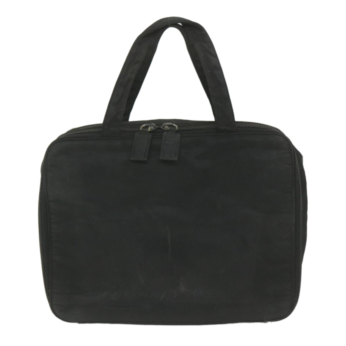 PRADA Hand Bag Nylon Black Auth bs10000 - 0