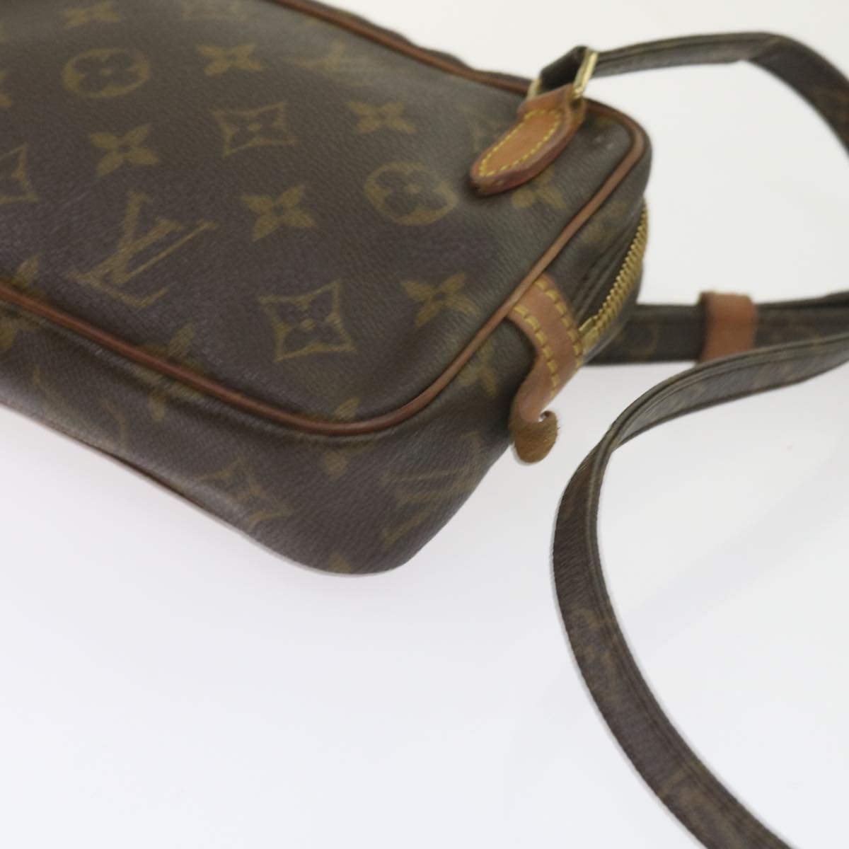 LOUIS VUITTON Monogram Marly Bandouliere Shoulder Bag M51828 LV Auth bs10016