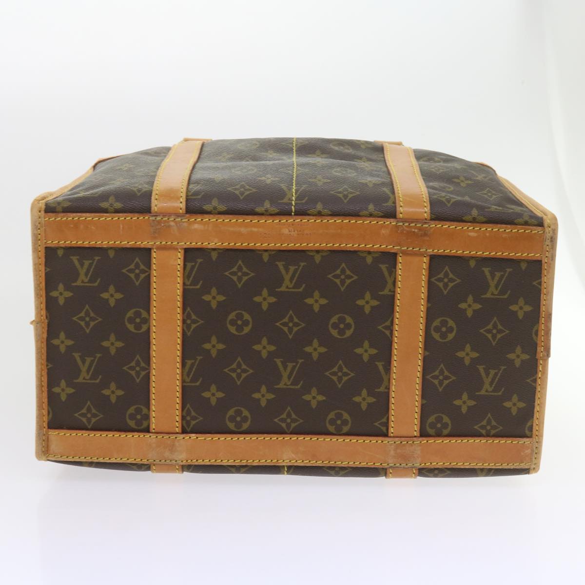 LOUIS VUITTON Monogram Sac Shan 40 Pet Carry M42024 LV Auth bs10022