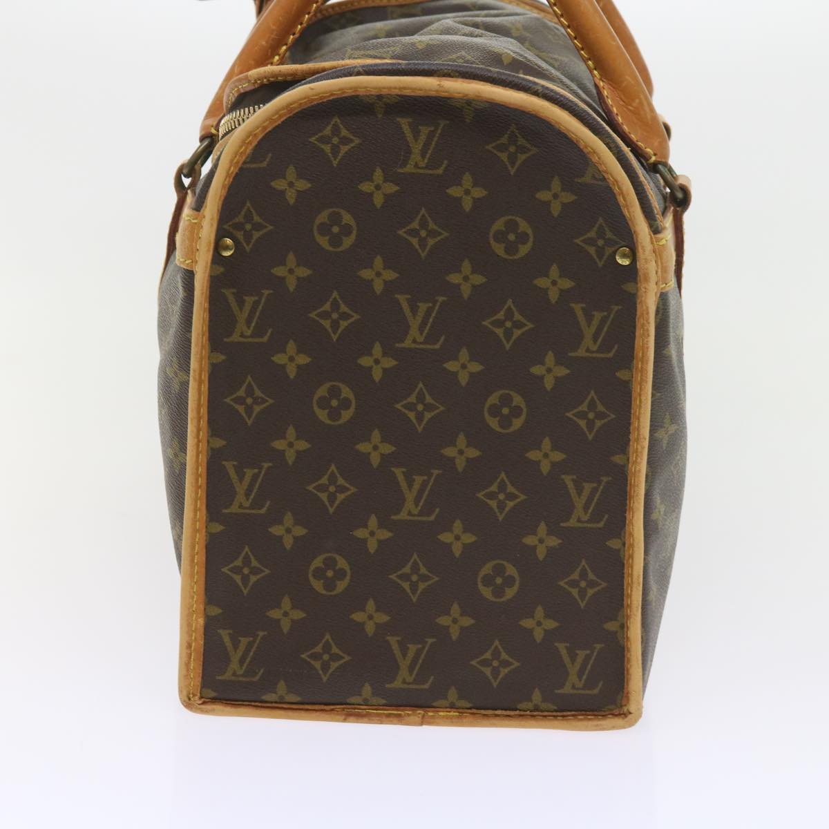 LOUIS VUITTON Monogram Sac Shan 40 Pet Carry M42024 LV Auth bs10022