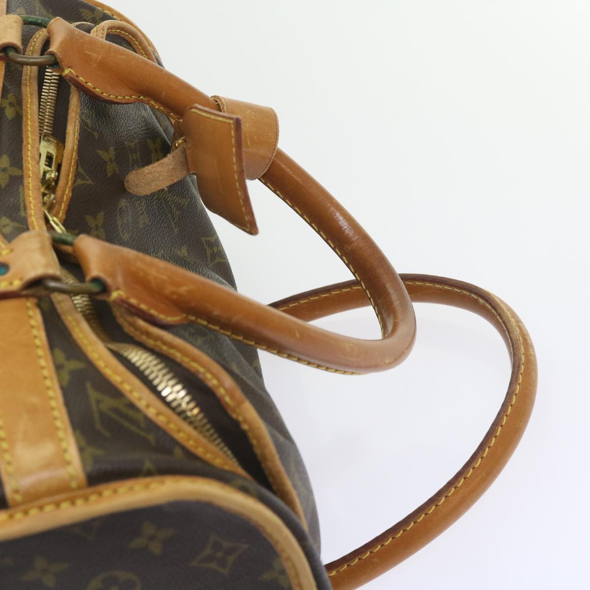 LOUIS VUITTON Monogram Sac Shan 40 Pet Carry M42024 LV Auth bs10022