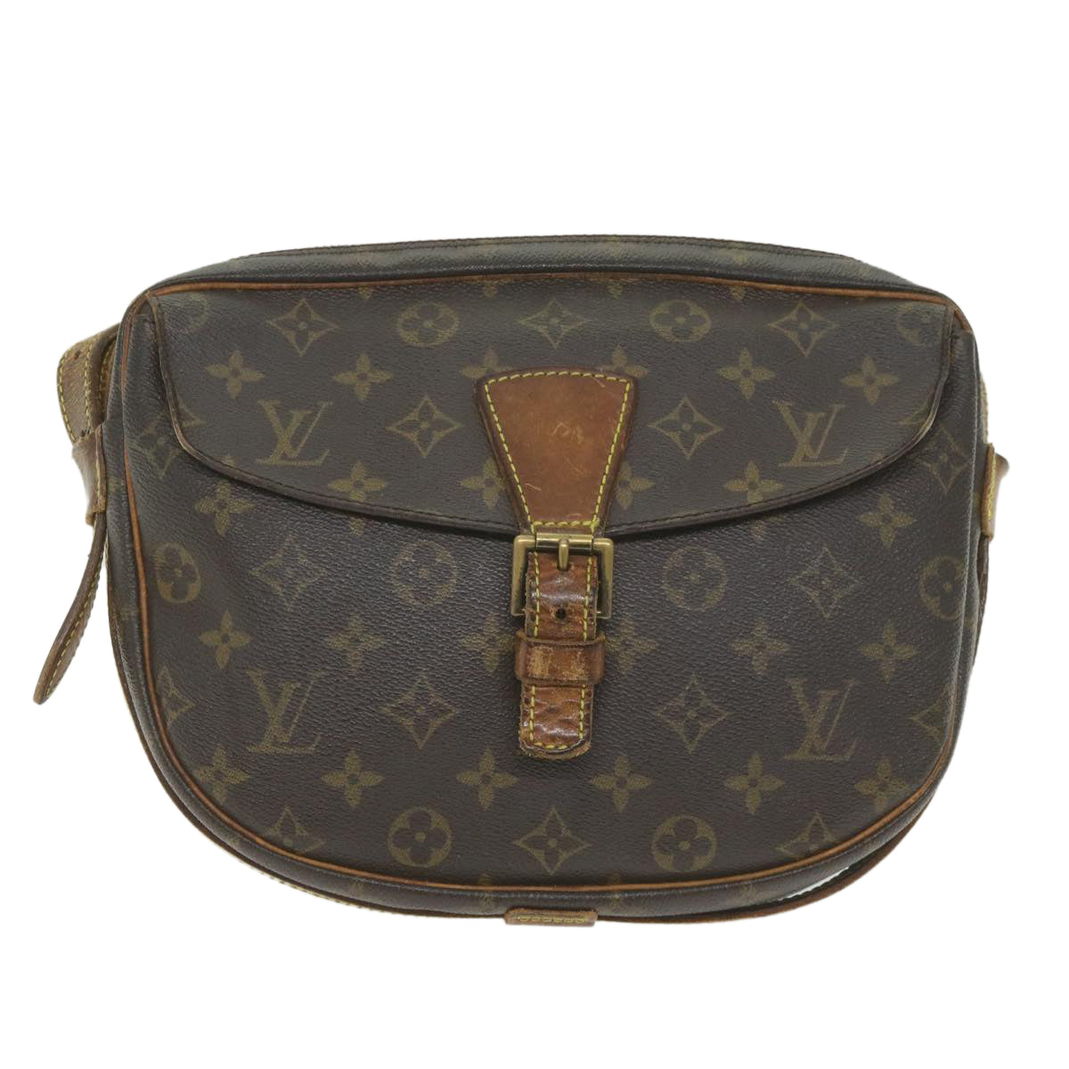 LOUIS VUITTON Monogram Jeune Fille GM Shoulder Bag M51225 LV Auth bs10023