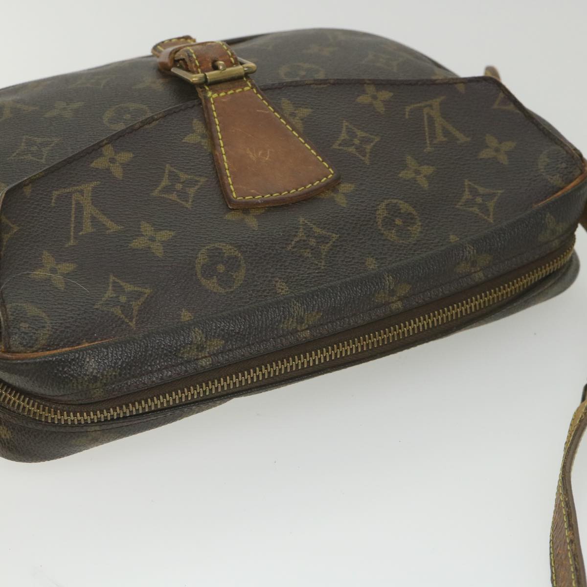 LOUIS VUITTON Monogram Jeune Fille GM Shoulder Bag M51225 LV Auth bs10023