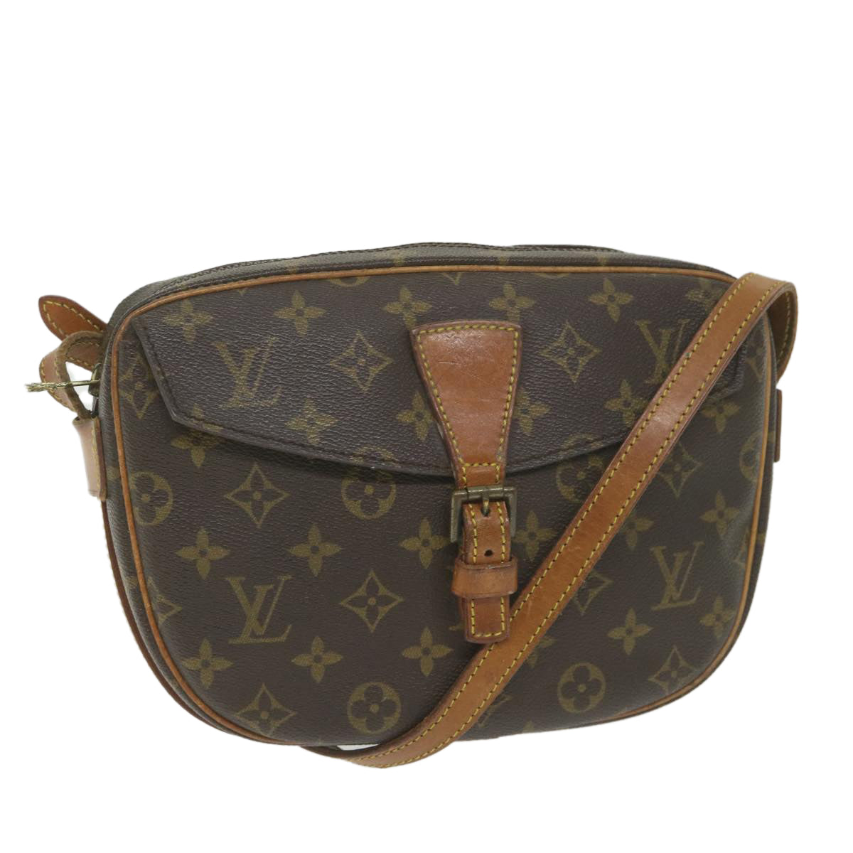 LOUIS VUITTON Monogram Jeune Fille MM Shoulder Bag M51226 LV Auth bs10024