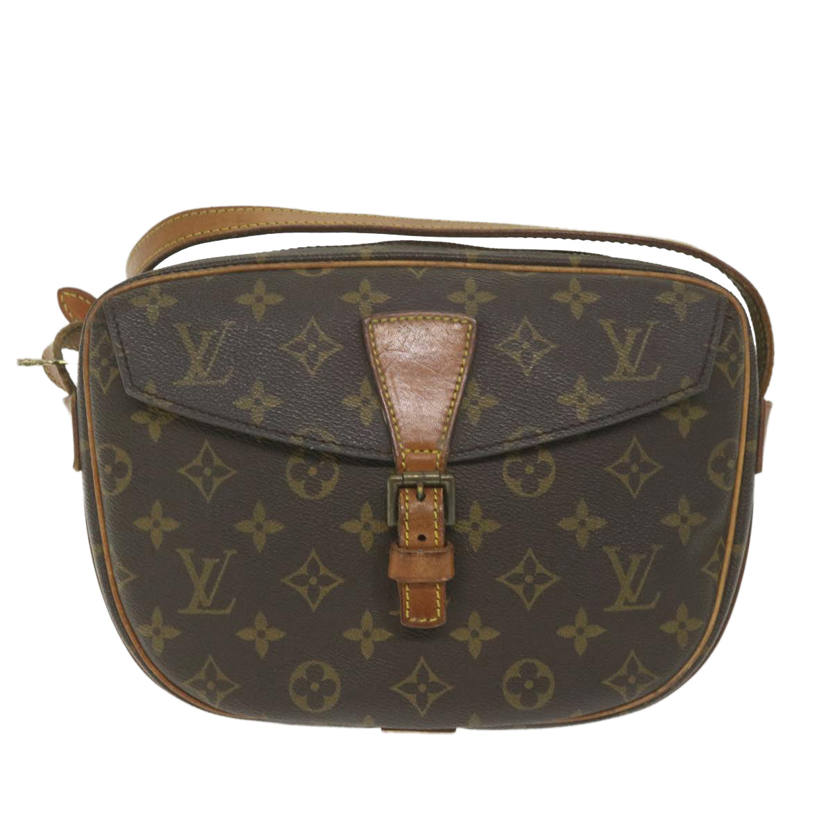 LOUIS VUITTON Monogram Jeune Fille MM Shoulder Bag M51226 LV Auth bs10024