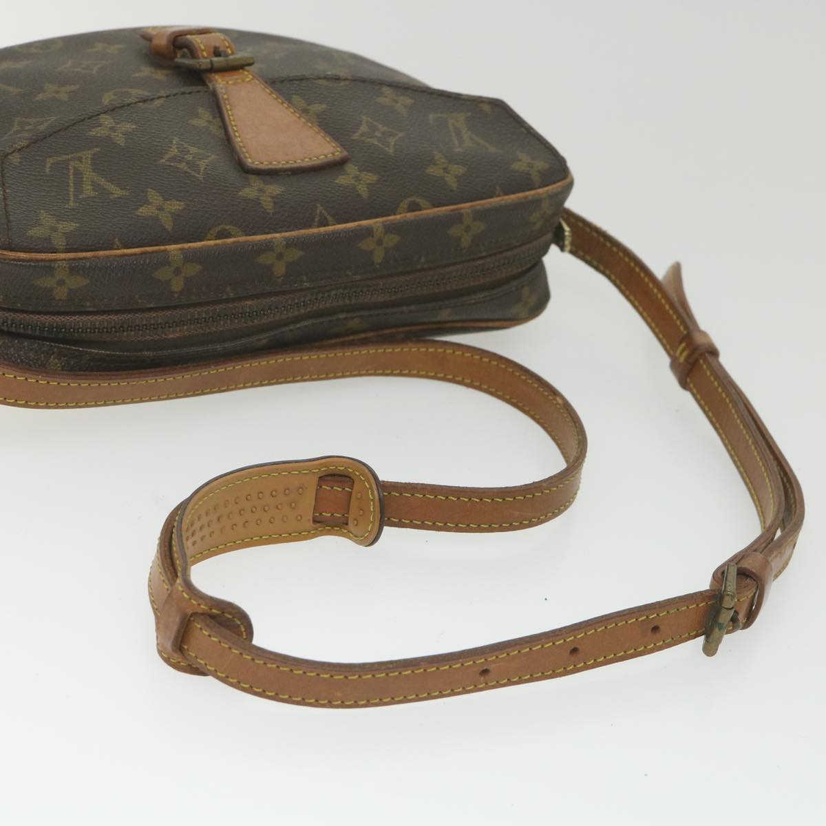 LOUIS VUITTON Monogram Jeune Fille MM Shoulder Bag M51226 LV Auth bs10024