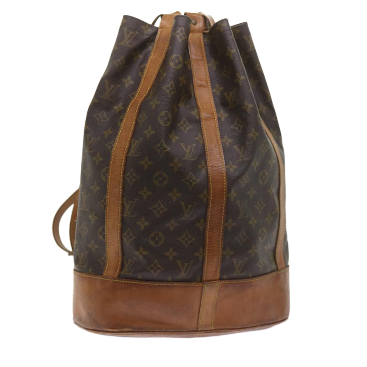 LOUIS VUITTON Monogram Randonnee GM Shoulder Bag M42244 LV Auth bs10025