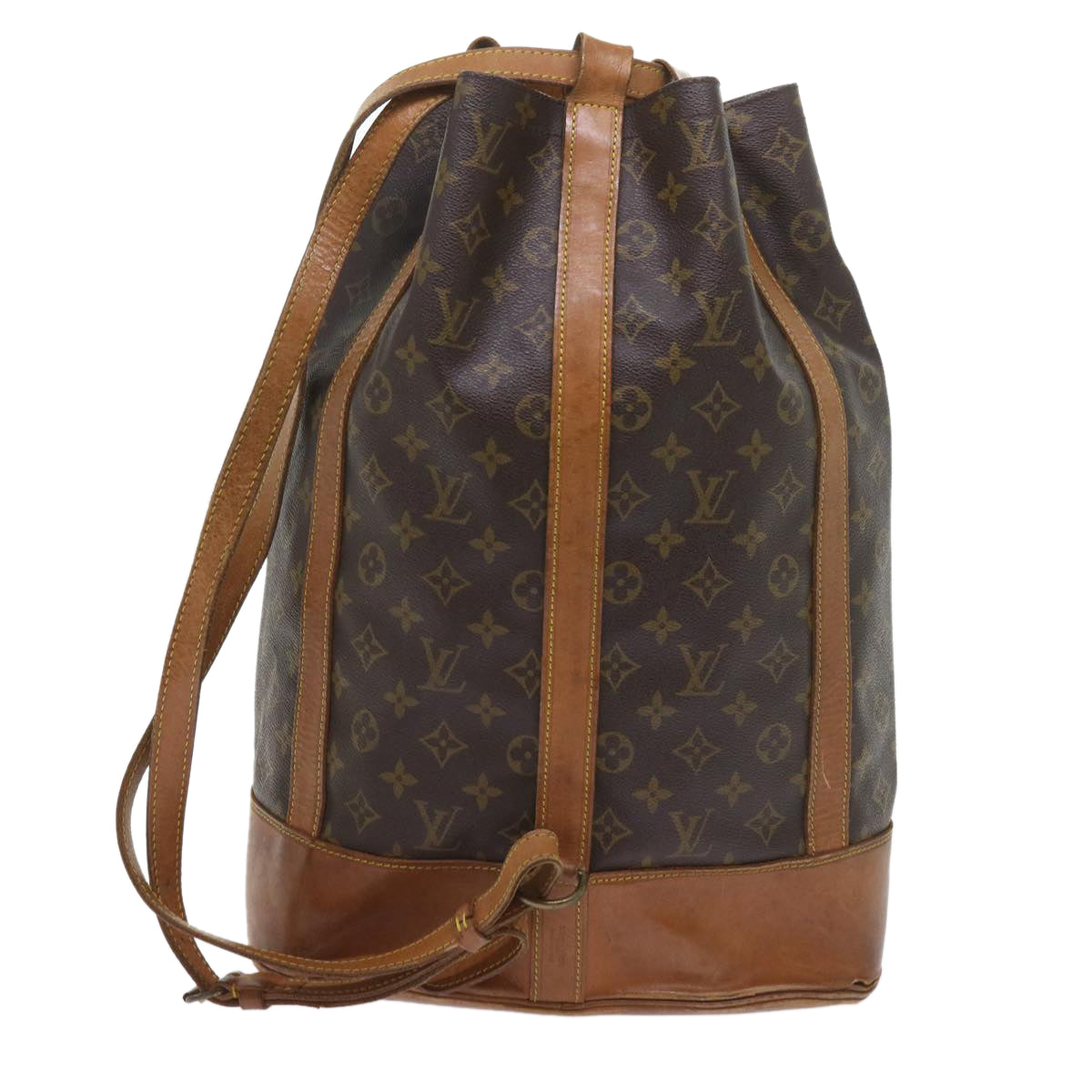 LOUIS VUITTON Monogram Randonnee GM Shoulder Bag M42244 LV Auth bs10025