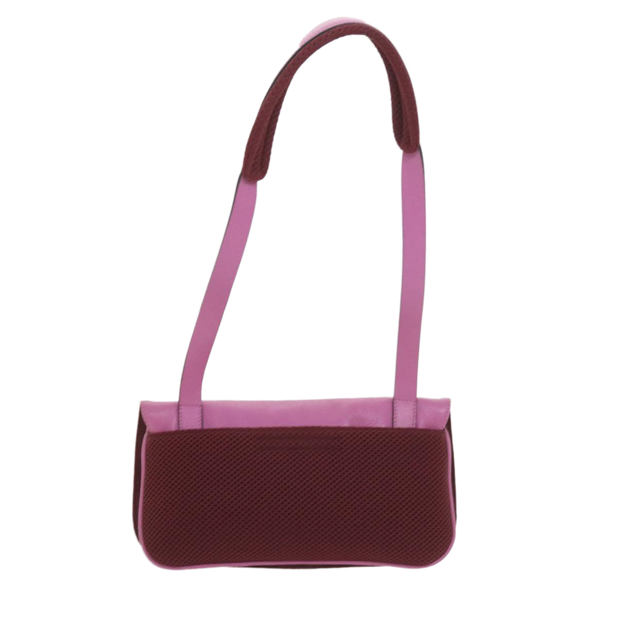 Miu Miu Shoulder Bag Leather Pink Auth bs10063 - 0