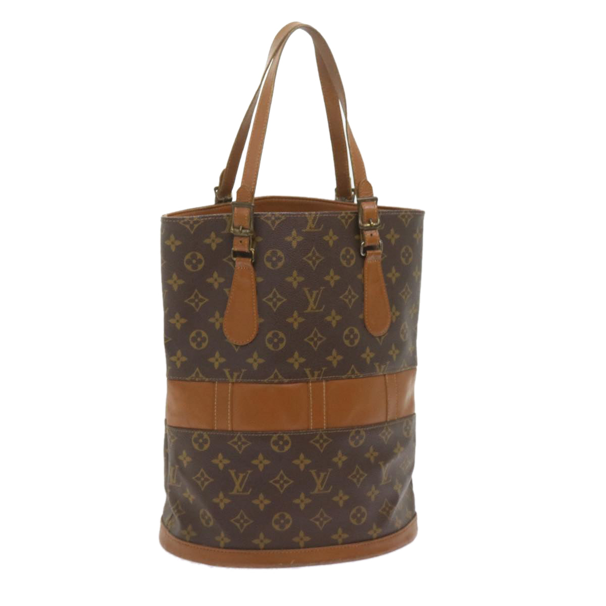 LOUIS VUITTON Monogram Bucket GM Shoulder Bag USA limited T42236 LV Auth bs10102