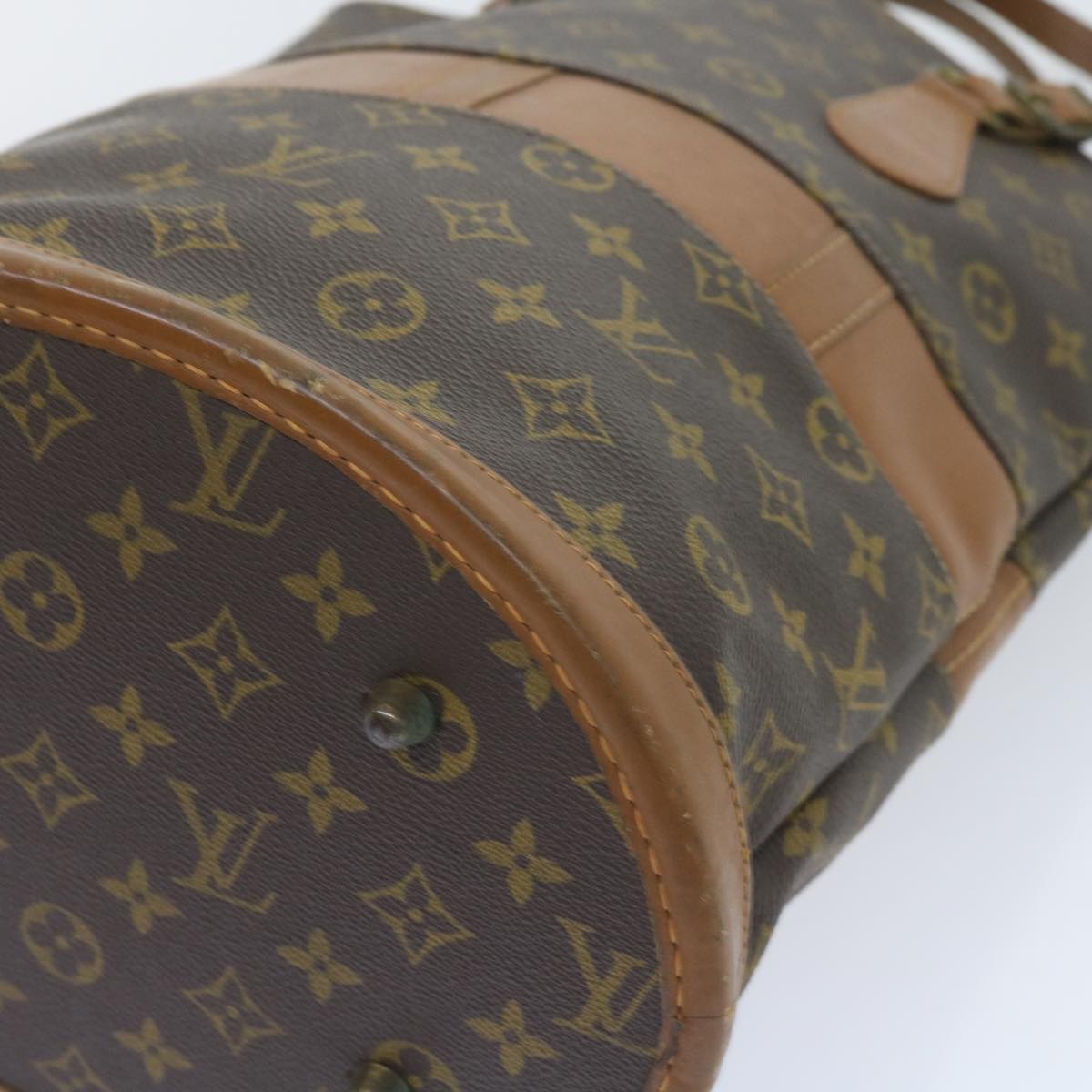 LOUIS VUITTON Monogram Bucket GM Shoulder Bag USA limited T42236 LV Auth bs10102