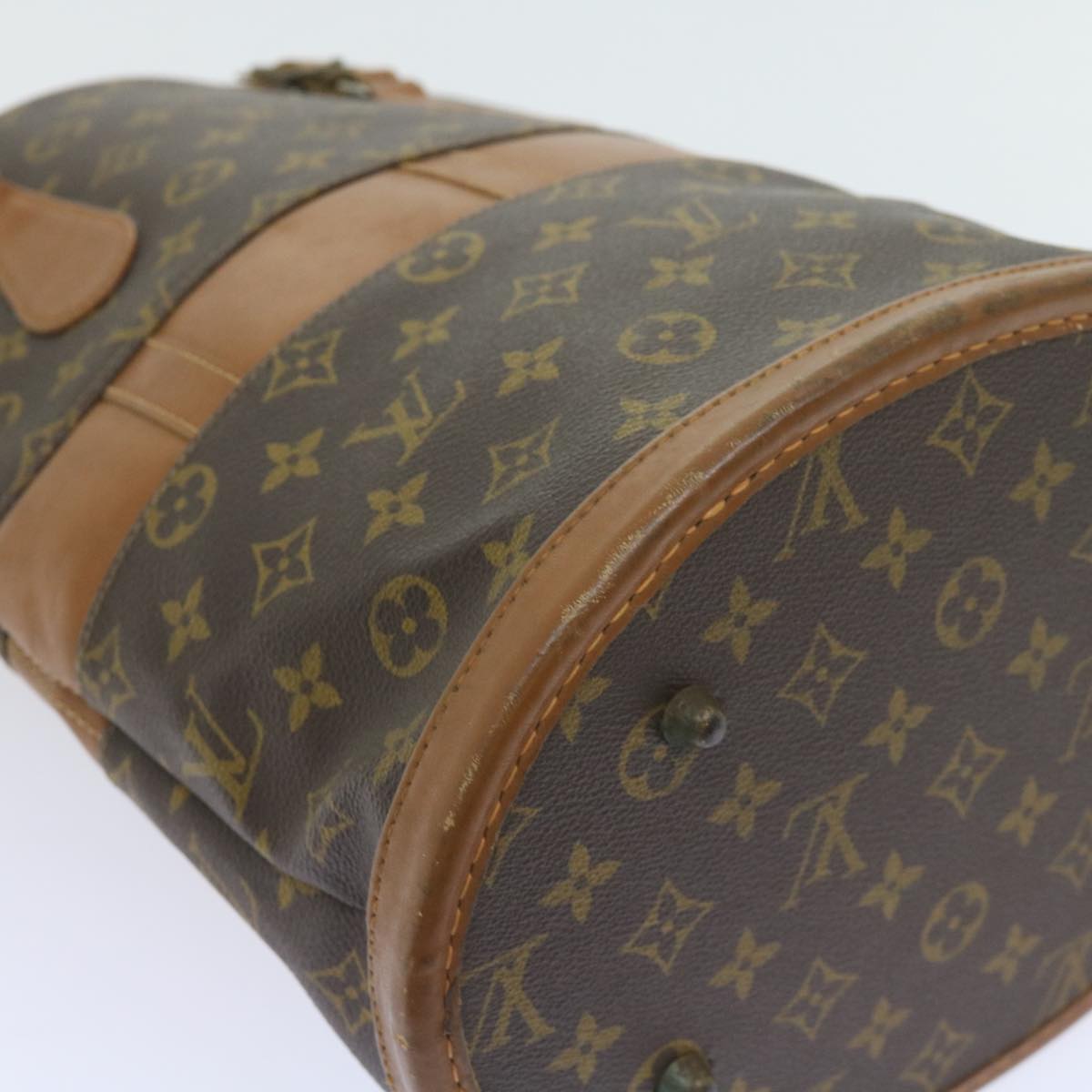 LOUIS VUITTON Monogram Bucket GM Shoulder Bag USA limited T42236 LV Auth bs10102