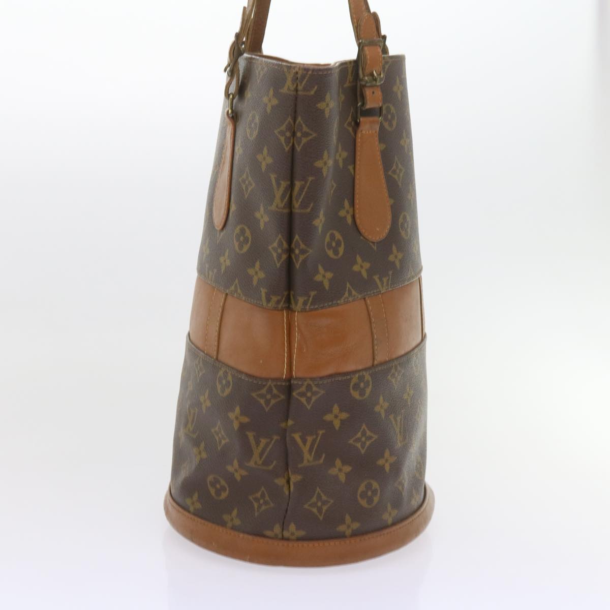 LOUIS VUITTON Monogram Bucket GM Shoulder Bag USA limited T42236 LV Auth bs10102