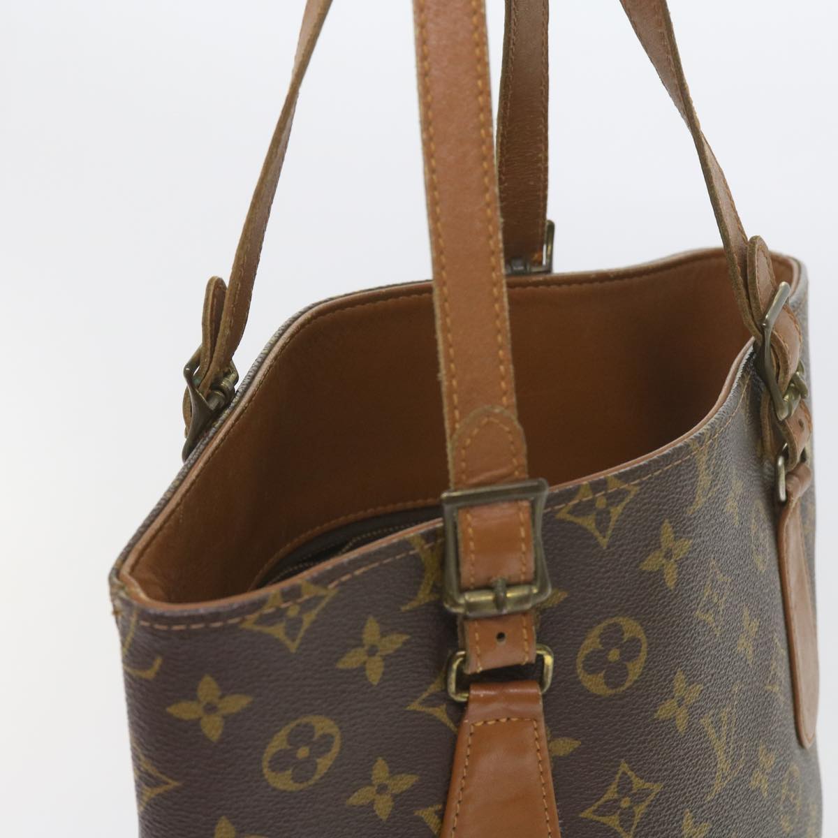 LOUIS VUITTON Monogram Bucket GM Shoulder Bag USA limited T42236 LV Auth bs10102