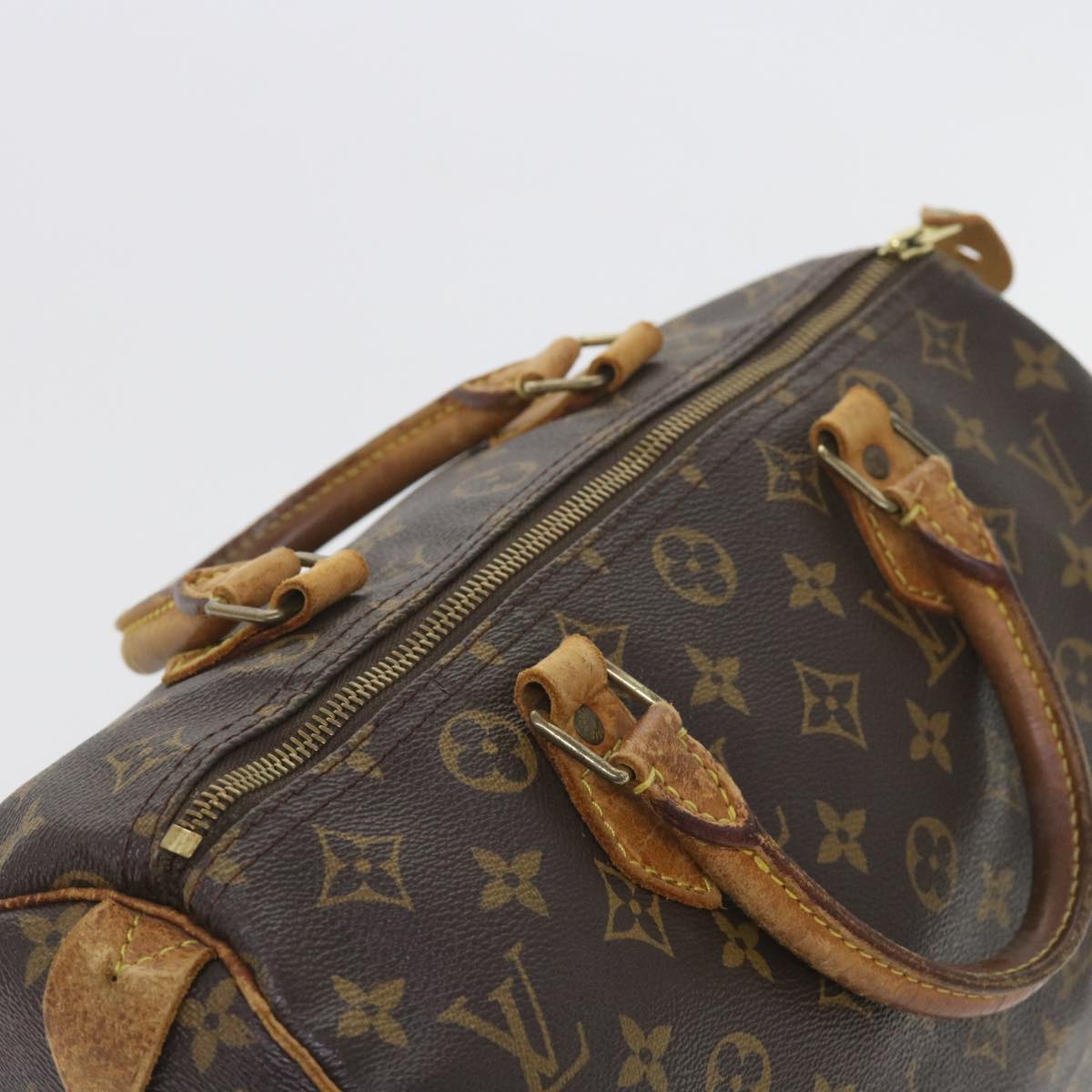 LOUIS VUITTON Monogram Speedy 30 Hand Bag M41526 LV Auth bs10119