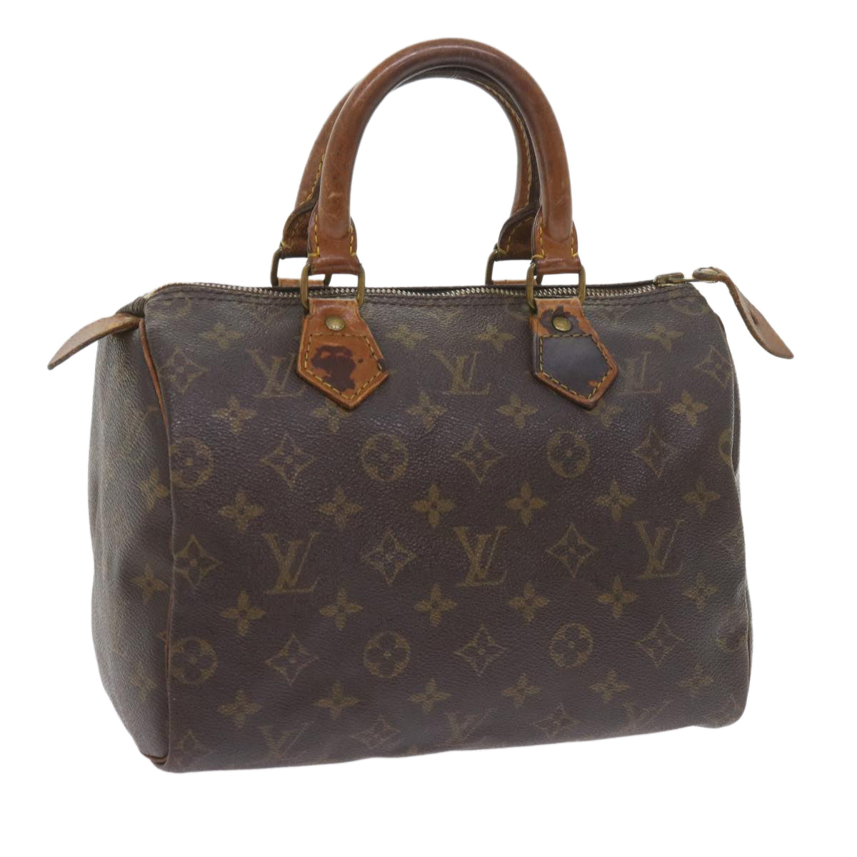 LOUIS VUITTON Monogram Speedy 25 Hand Bag M41528 LV Auth bs10120