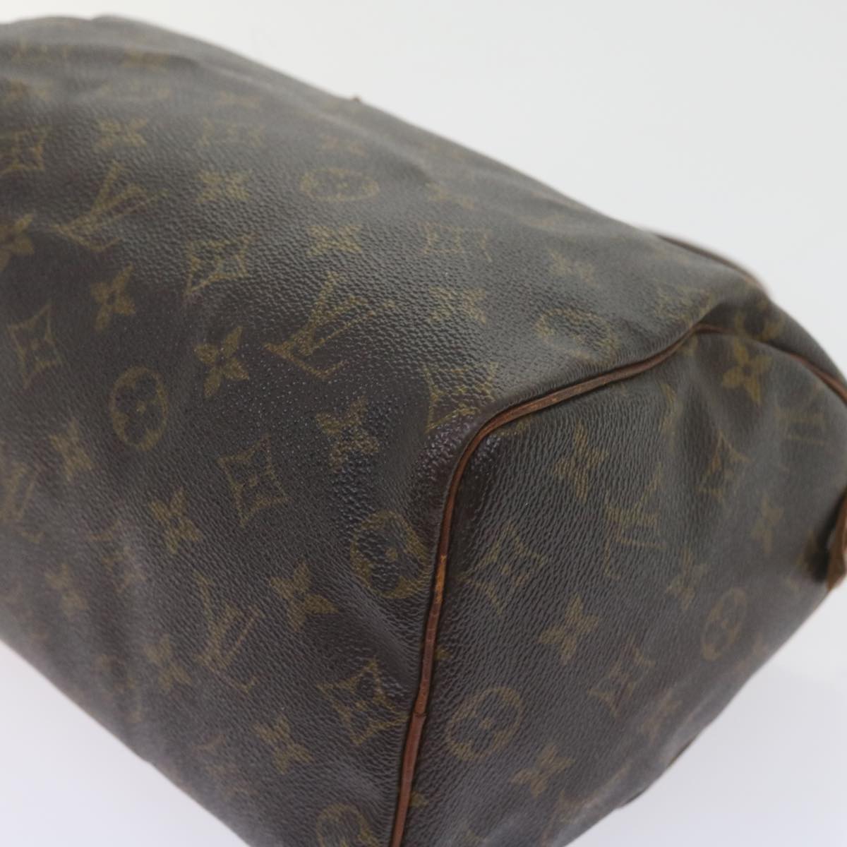 LOUIS VUITTON Monogram Speedy 25 Hand Bag M41528 LV Auth bs10120