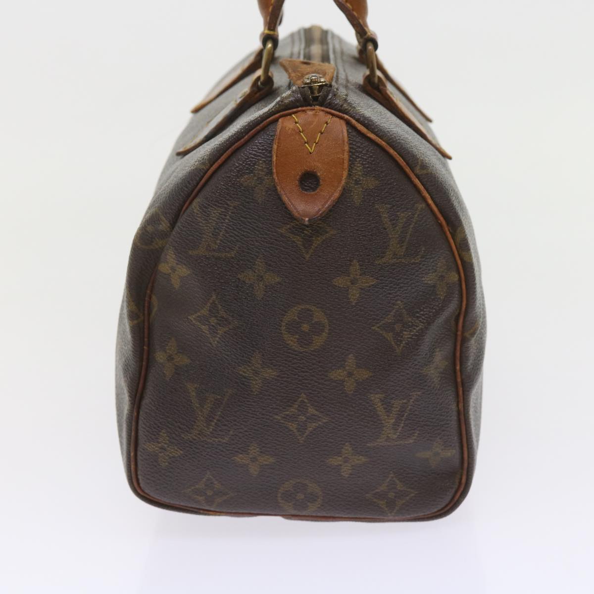 LOUIS VUITTON Monogram Speedy 25 Hand Bag M41528 LV Auth bs10120