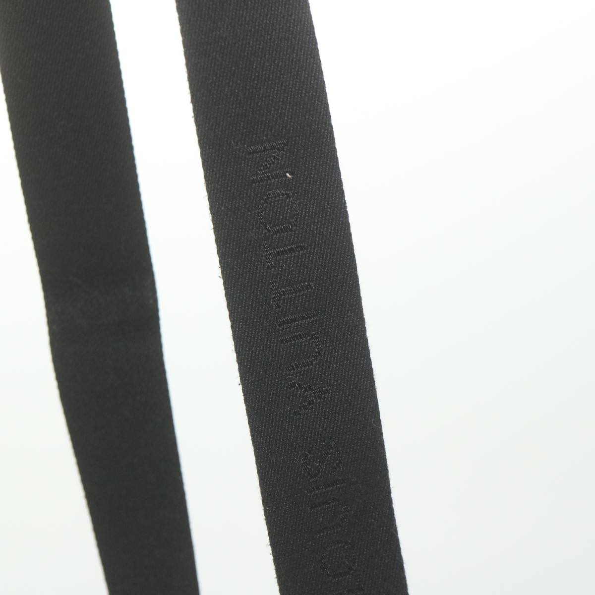 LOUIS VUITTON Adjustable Shoulder Strap Canvas 42.9""-61"" Black LV Auth bs10129
