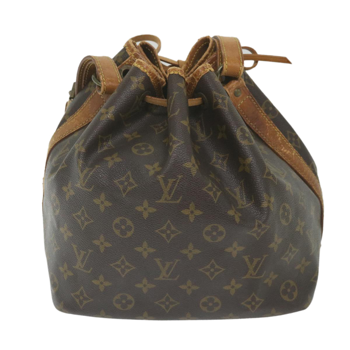 LOUIS VUITTON Monogram Petit Noe Shoulder Bag M42226 LV Auth bs10138