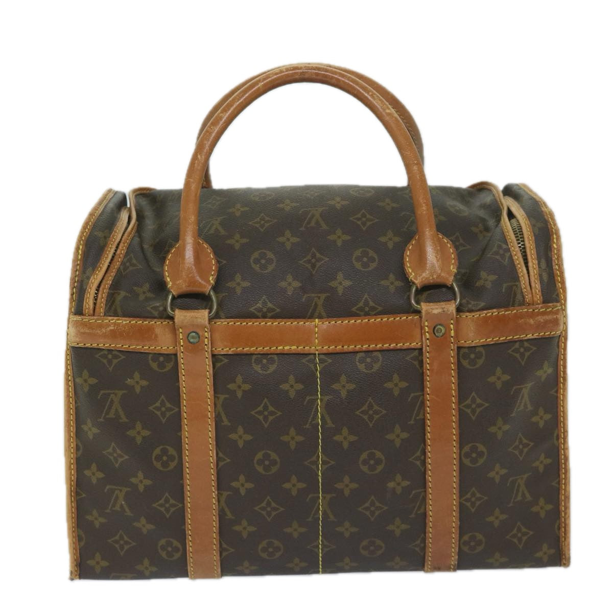 LOUIS VUITTON Monogram Sac Shan 40 Pet Carry M42024 LV Auth bs10142 - 0