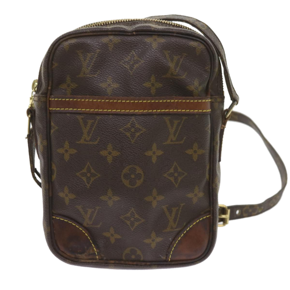 LOUIS VUITTON Monogram Danube Shoulder Bag M45266 LV Auth bs10145