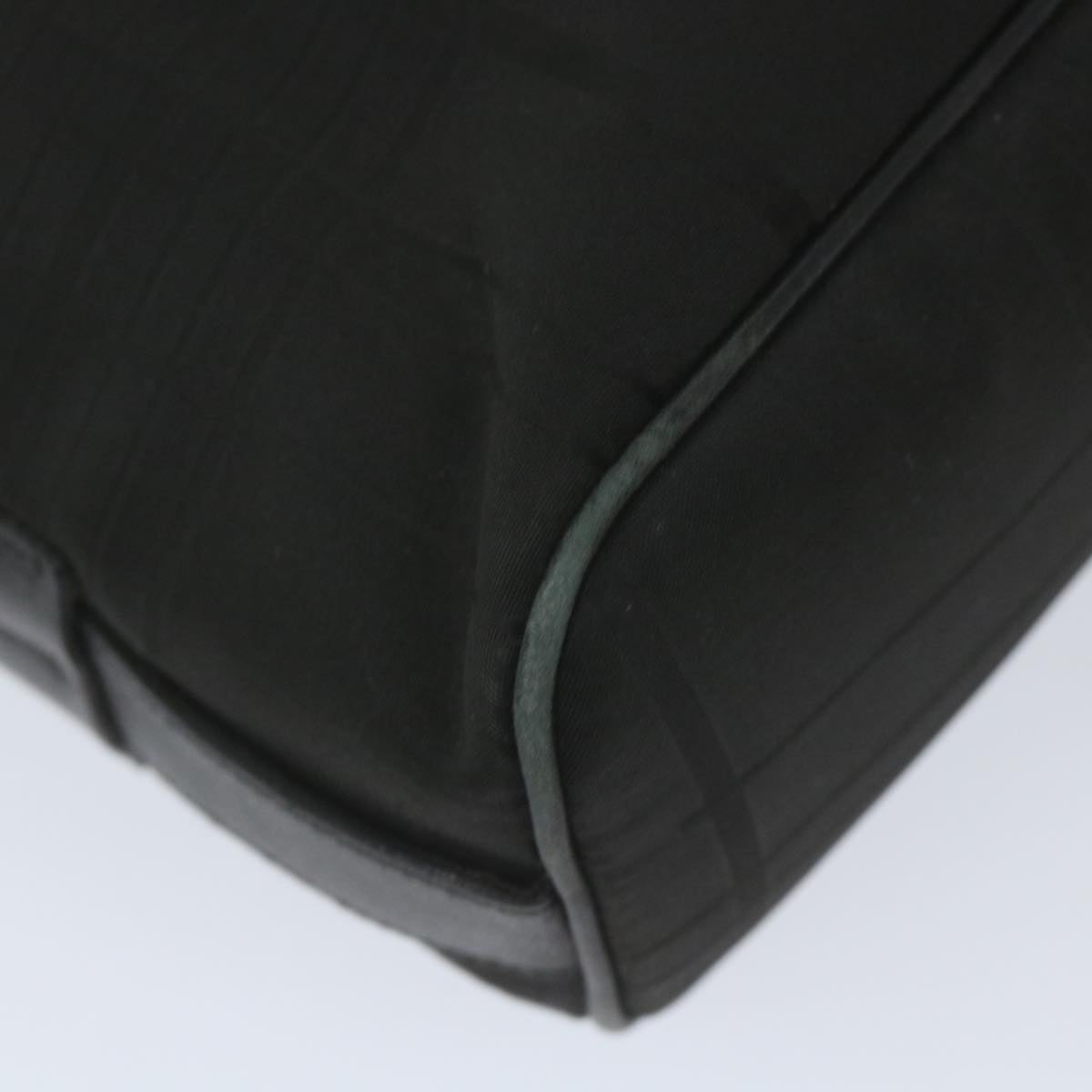 Salvatore Ferragamo Shoulder Bag Nylon Black AU 21 9361 Auth bs10161