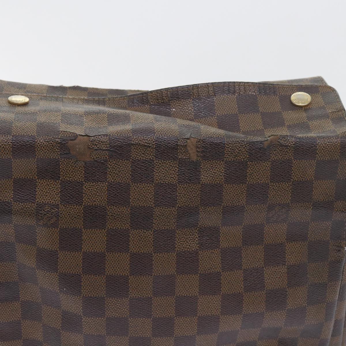 LOUIS VUITTON Damier Ebene Naviglio Shoulder Bag N45255 LV Auth bs10172