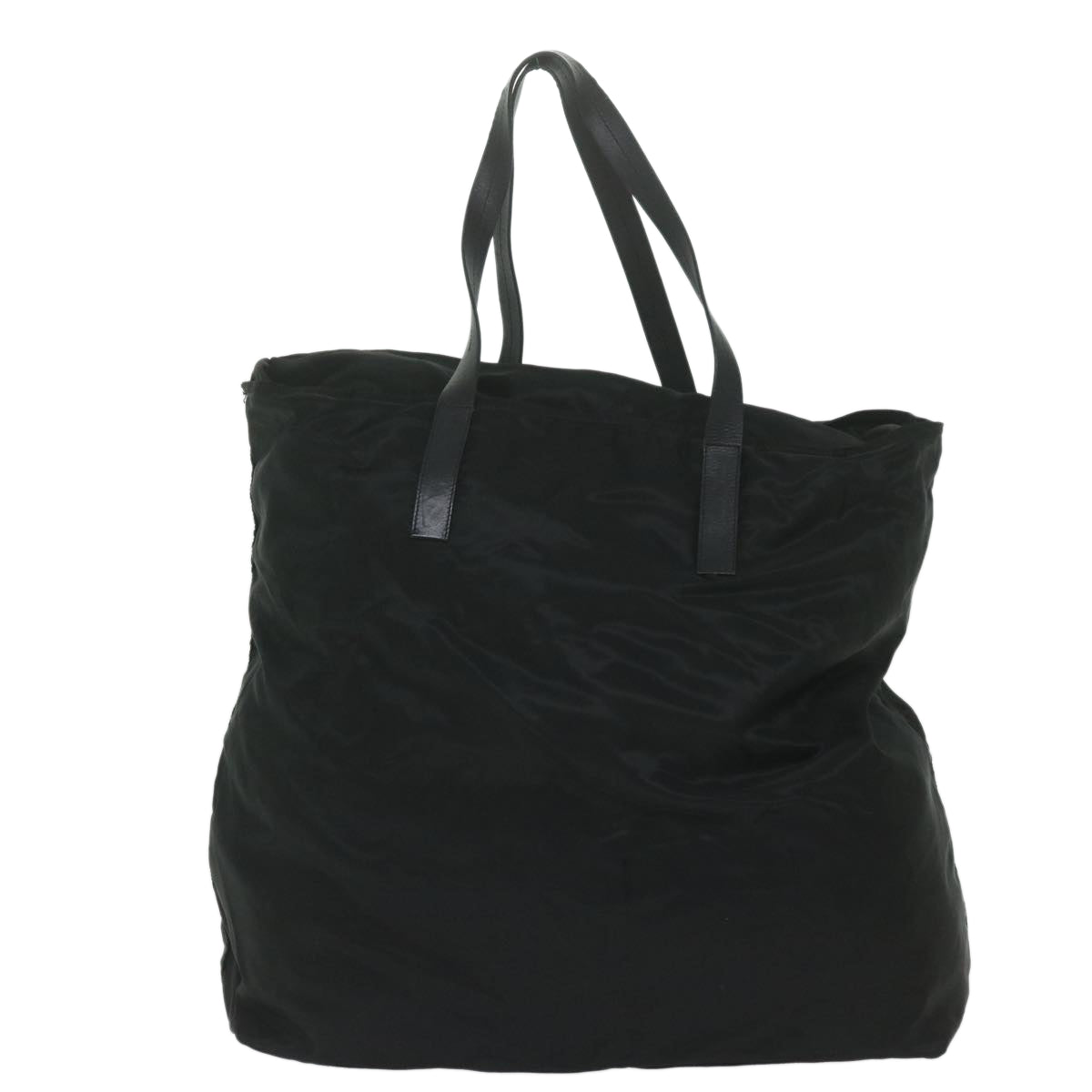 PRADA Tote Bag Nylon Black Auth bs10177 - 0
