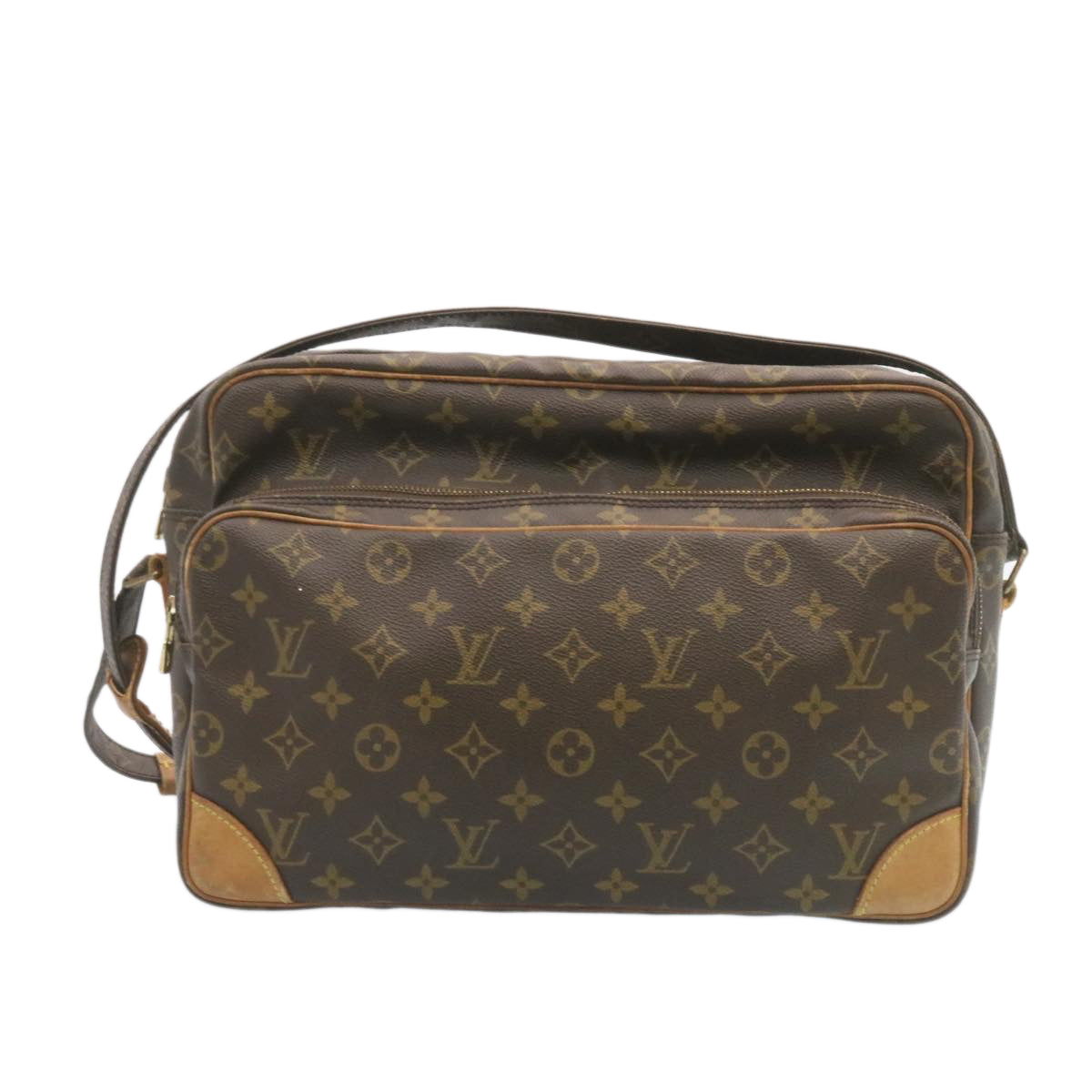 LOUIS VUITTON Monogram Nile GM Shoulder Bag M45242 LV Auth bs102