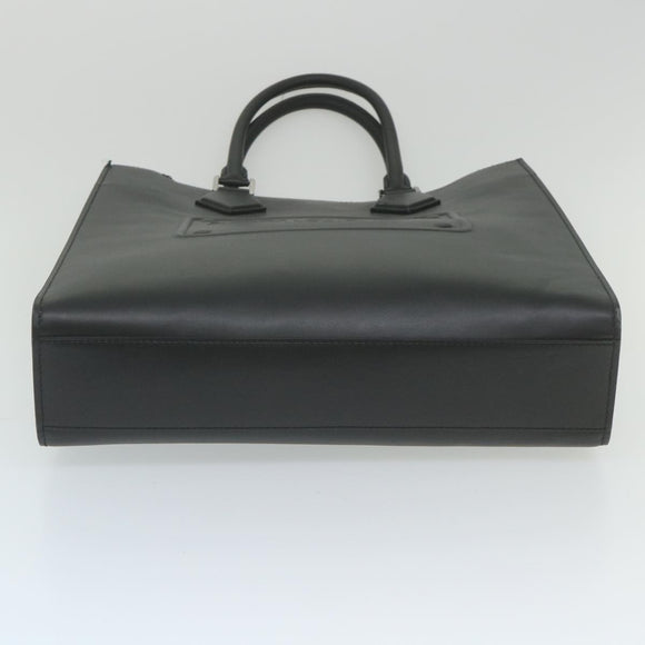 DOLCE&GABBANA Tote Bag Calf leather 2way Black Auth bs10232