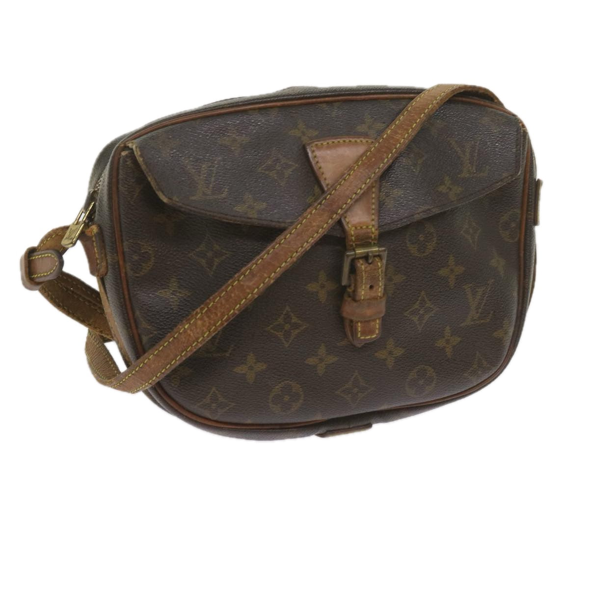 LOUIS VUITTON Monogram Jeune Fille MM Shoulder Bag M51226 LV Auth bs10257