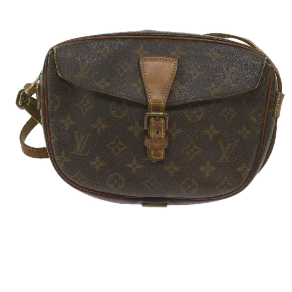 LOUIS VUITTON Monogram Jeune Fille MM Shoulder Bag M51226 LV Auth bs10257