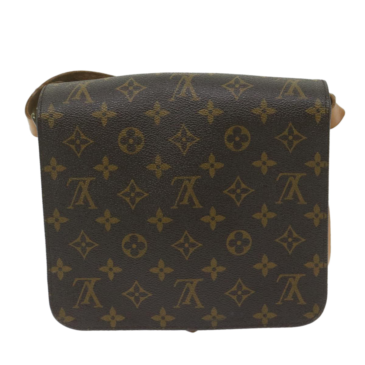 LOUIS VUITTON Monogram Cartouchiere MM Shoulder Bag M51253 LV Auth bs10278 - 0