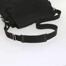 GUCCI Shoulder Bag Nylon Black Auth bs10426-8