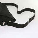 GUCCI Shoulder Bag Nylon Black Auth bs10426-14