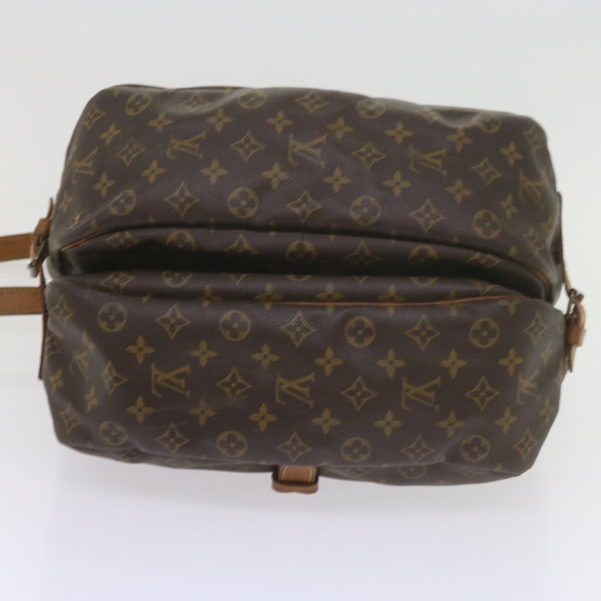 LOUIS VUITTON Monogram Saumur 35 Shoulder Bag M42254 LV Auth bs10450