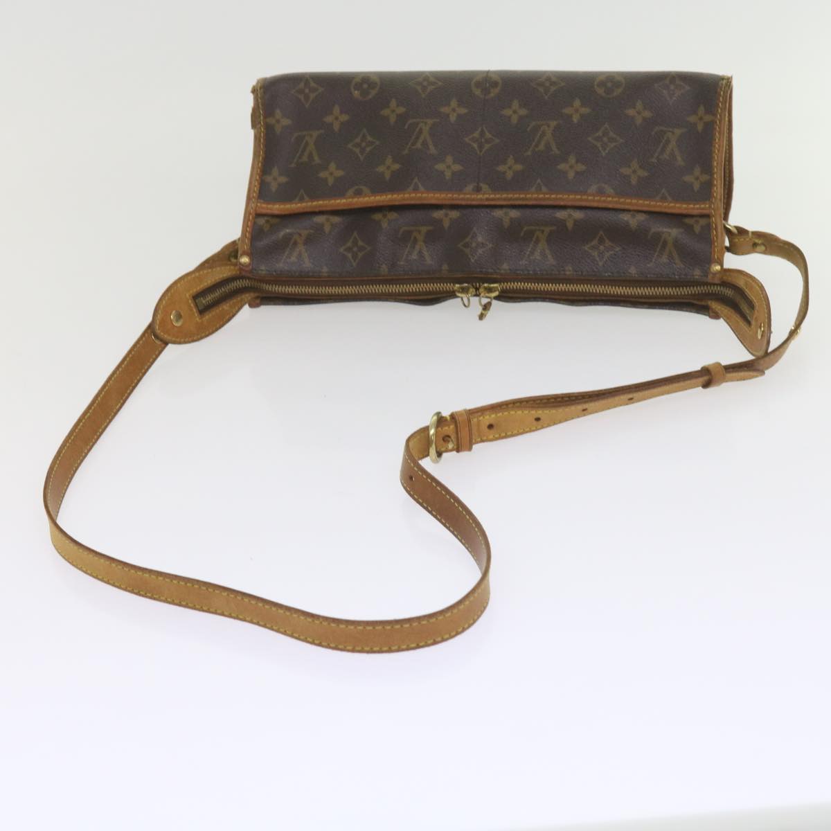 LOUIS VUITTON Monogram Popincourt Long Shoulder Bag M40008 LV Auth bs10451