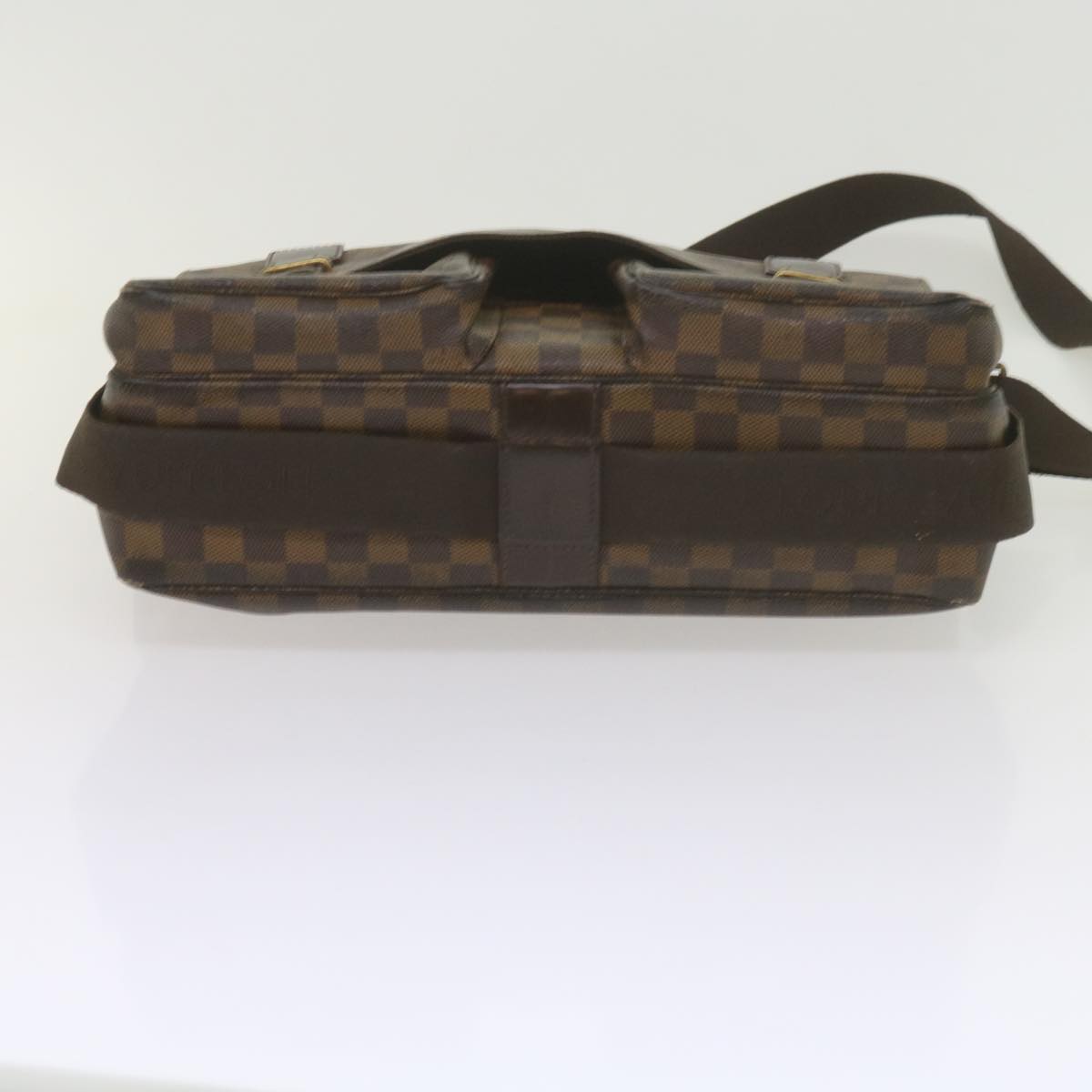 LOUIS VUITTON Damier Ebene Broadway Shoulder Bag N42270 LV Auth bs10513