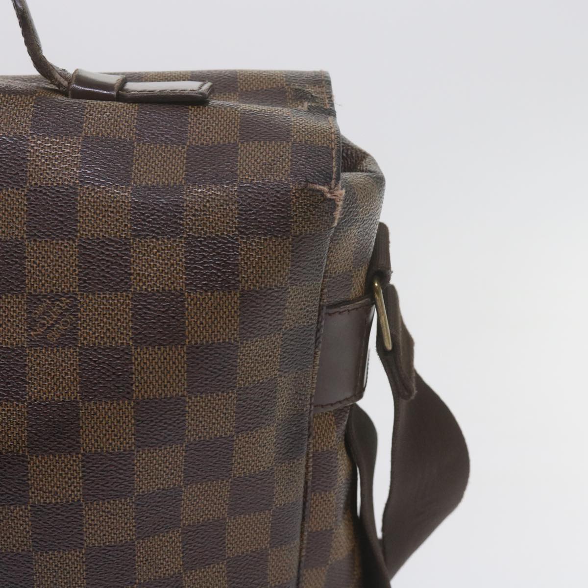 LOUIS VUITTON Damier Ebene Broadway Shoulder Bag N42270 LV Auth bs10513