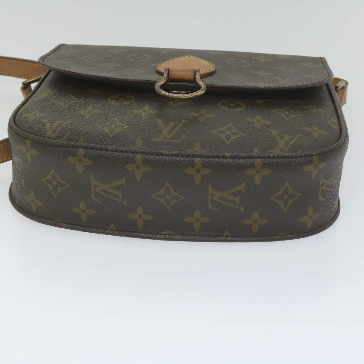 LOUIS VUITTON Monogram Saint Cloud GM Shoulder Bag M51242 LV Auth bs10517