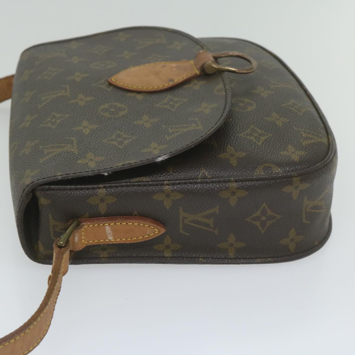 LOUIS VUITTON Monogram Saint Cloud GM Shoulder Bag M51242 LV Auth bs10517