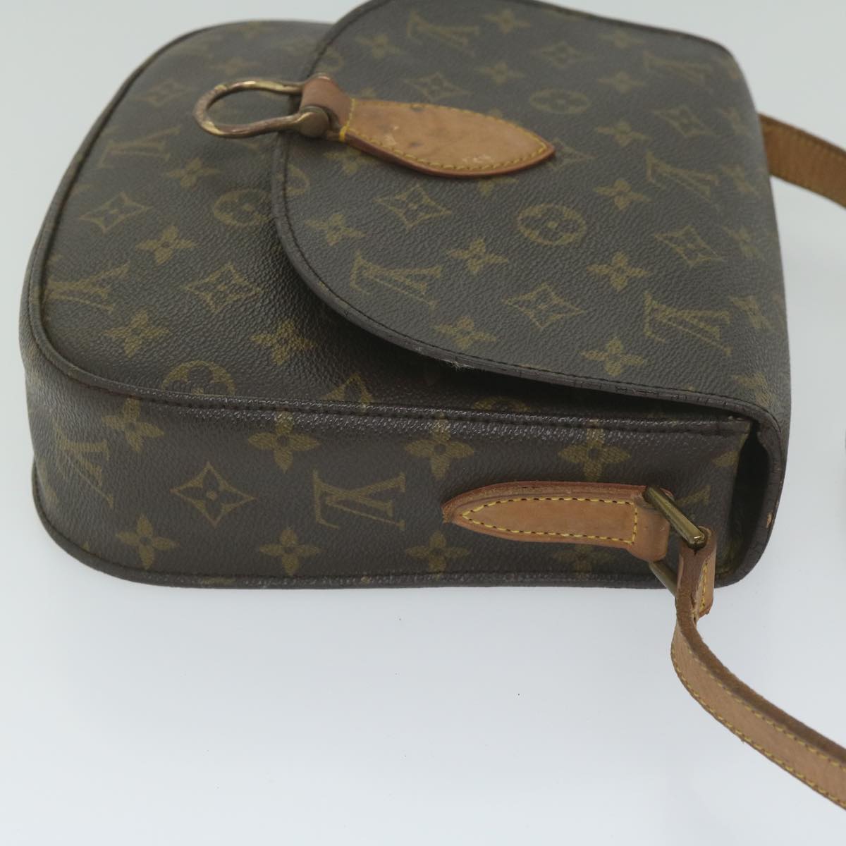 LOUIS VUITTON Monogram Saint Cloud GM Shoulder Bag M51242 LV Auth bs10517