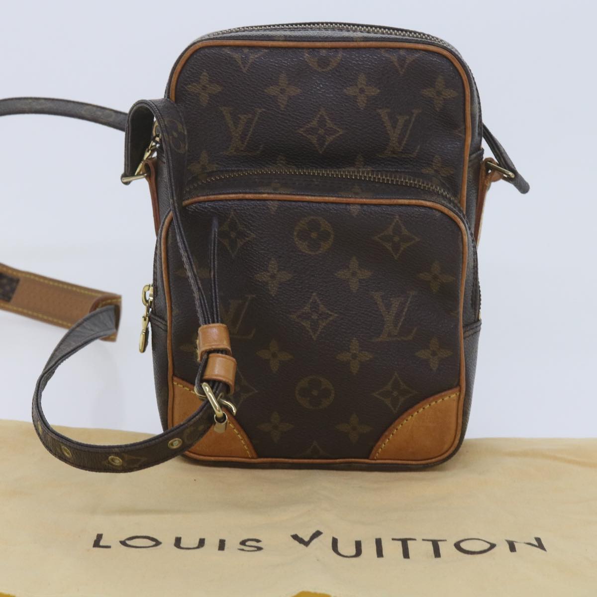 LOUIS VUITTON Monogram Amazon Shoulder Bag M45236 LV Auth bs10525