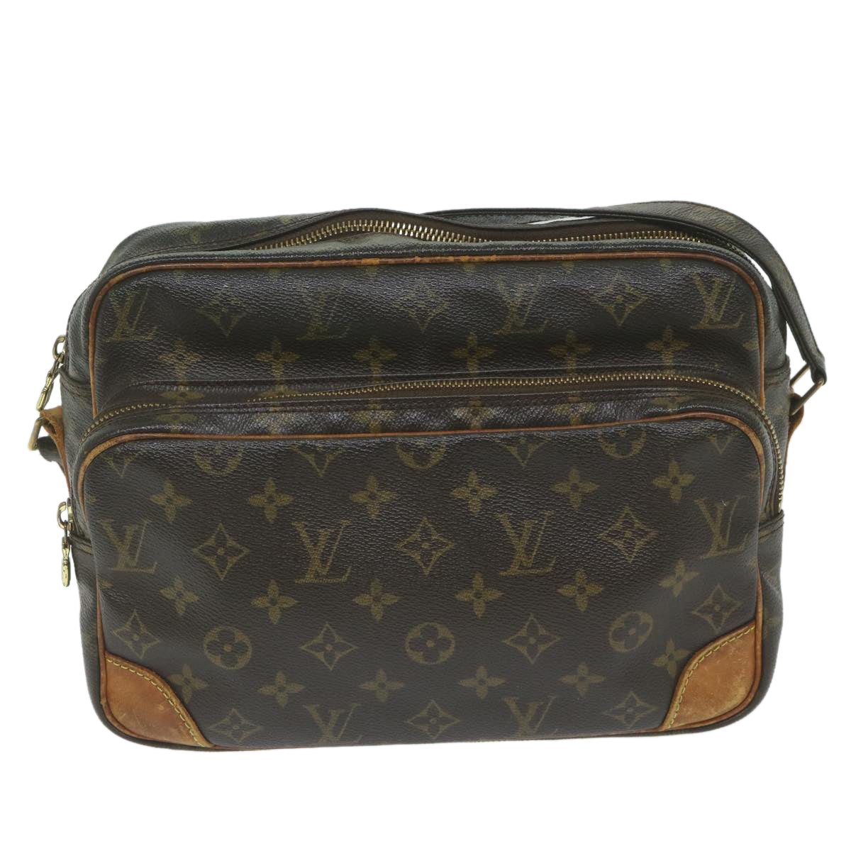 LOUIS VUITTON Monogram Nile Shoulder Bag M45244 LV Auth bs10530