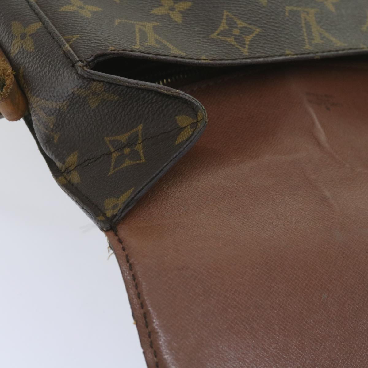 LOUIS VUITTON Monogram Saint Cloud GM Shoulder Bag M51242 LV Auth bs10545