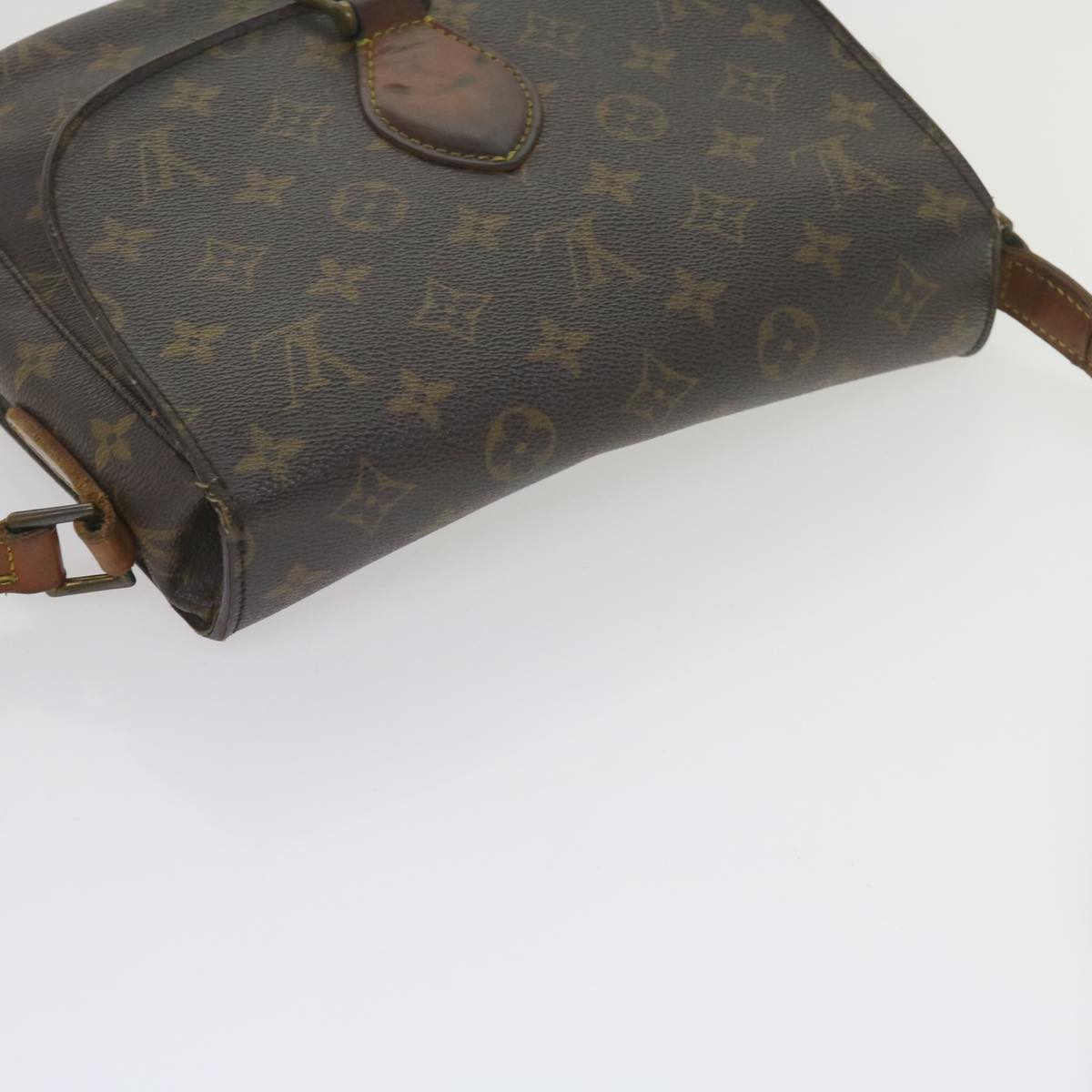 LOUIS VUITTON Monogram Saint Cloud GM Shoulder Bag M51242 LV Auth bs10545