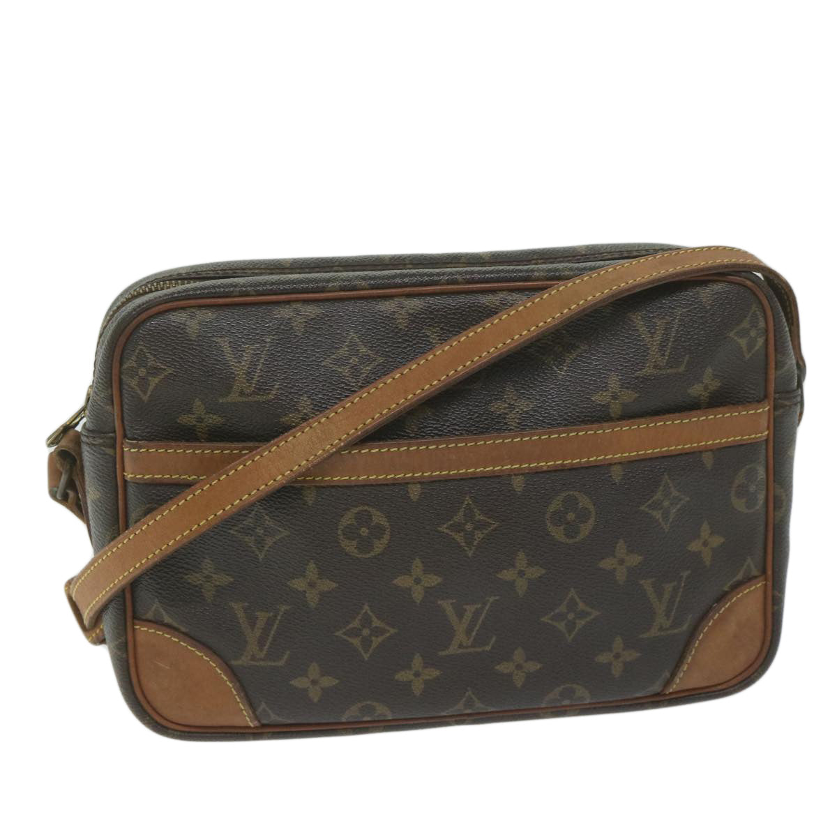 LOUIS VUITTON Monogram Trocadero 27 Shoulder Bag M51274 LV Auth bs10567