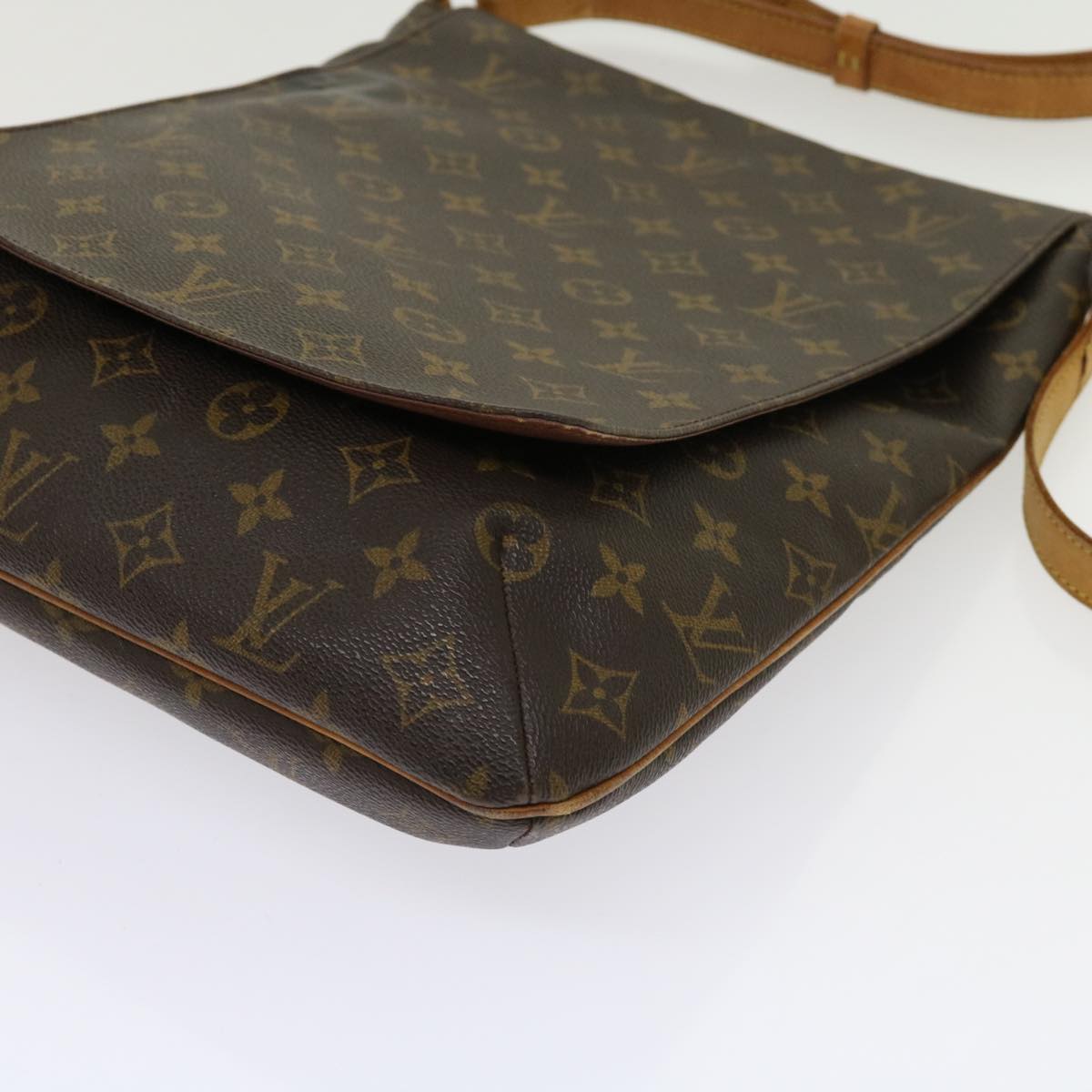 LOUIS VUITTON Monogram Musette Shoulder Bag M51256 LV Auth bs10585