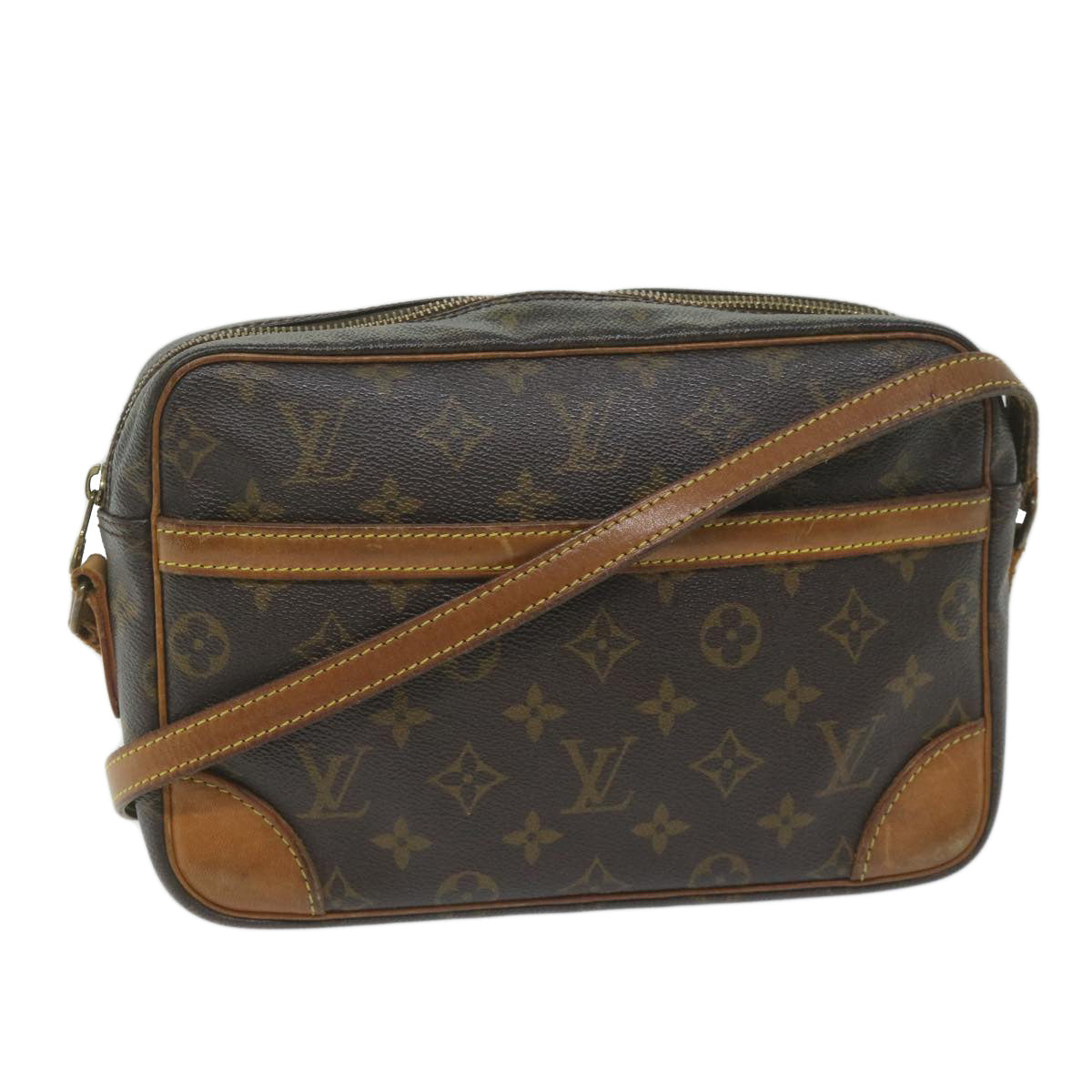 LOUIS VUITTON Monogram Trocadero 27 Shoulder Bag M51274 LV Auth bs10592